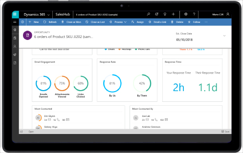 Microsoft Dynamics 365 Sales Insights